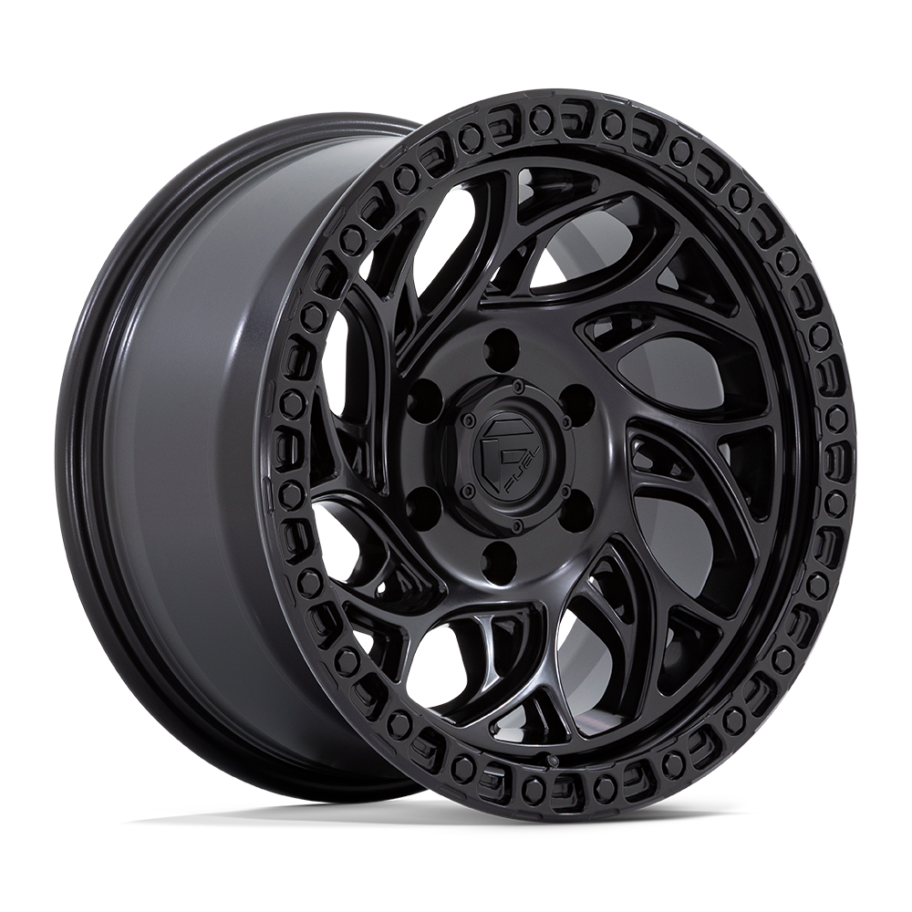 FUEL 1PC D852 RUNNER OR 17X9 1 5X127 BLACKOUT