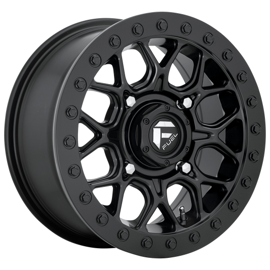 Fuel UTV D916 TECH BL - OFF ROAD ONLY 15x10 0 4x137/4x137 MATTE BLACK
