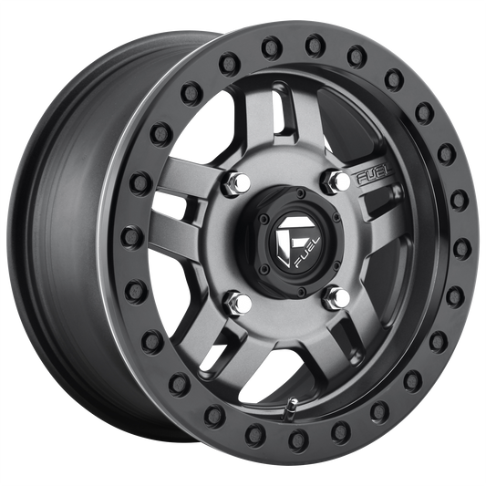 Fuel UTV D918 ANZA BL - OFF ROAD ONLY 14x7 13 4x137/4x137 MATTE GUN METAL