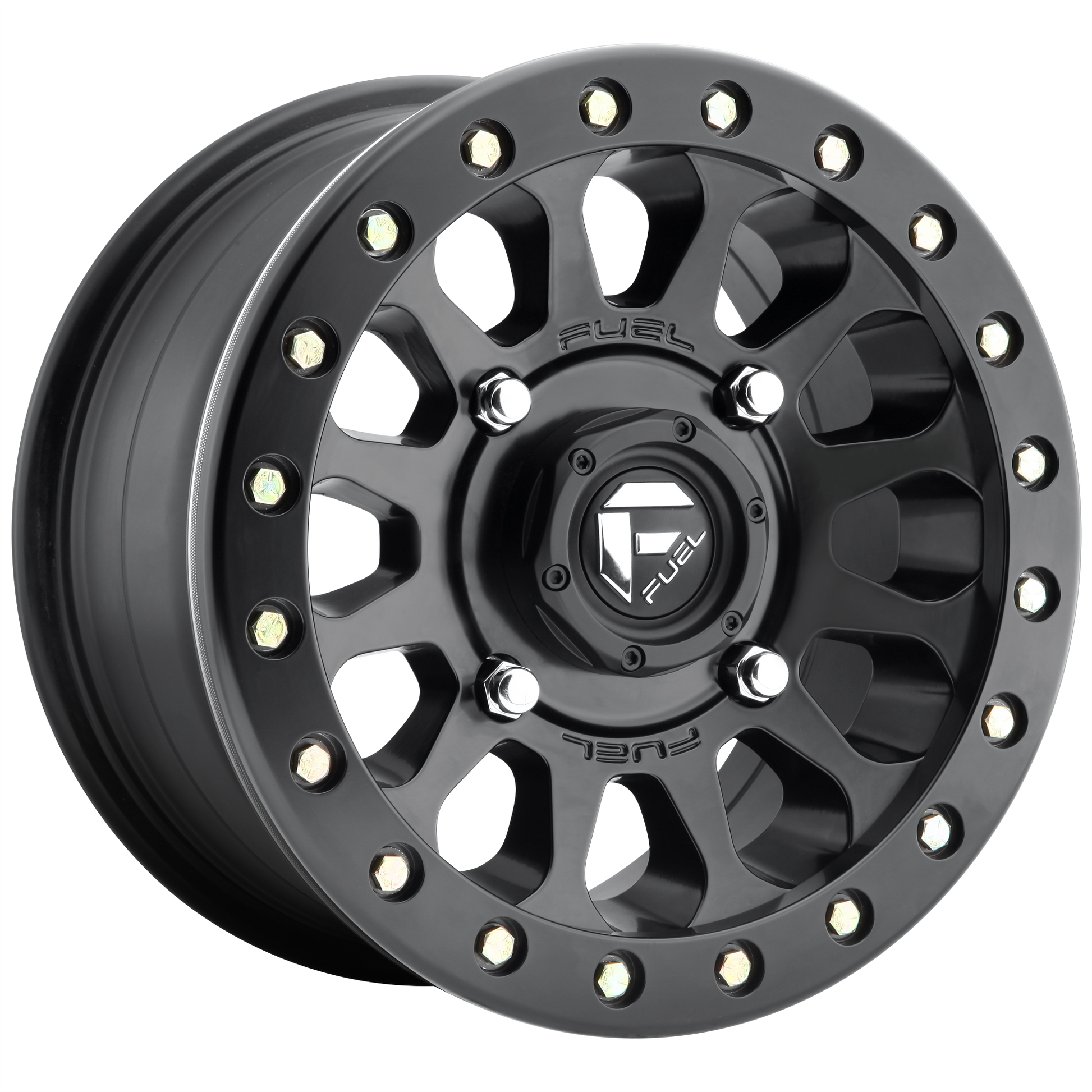Fuel UTV D920 VECTOR BL - OFF ROAD ONLY 14x7 13 4x156/4x156 MATTE BLACK