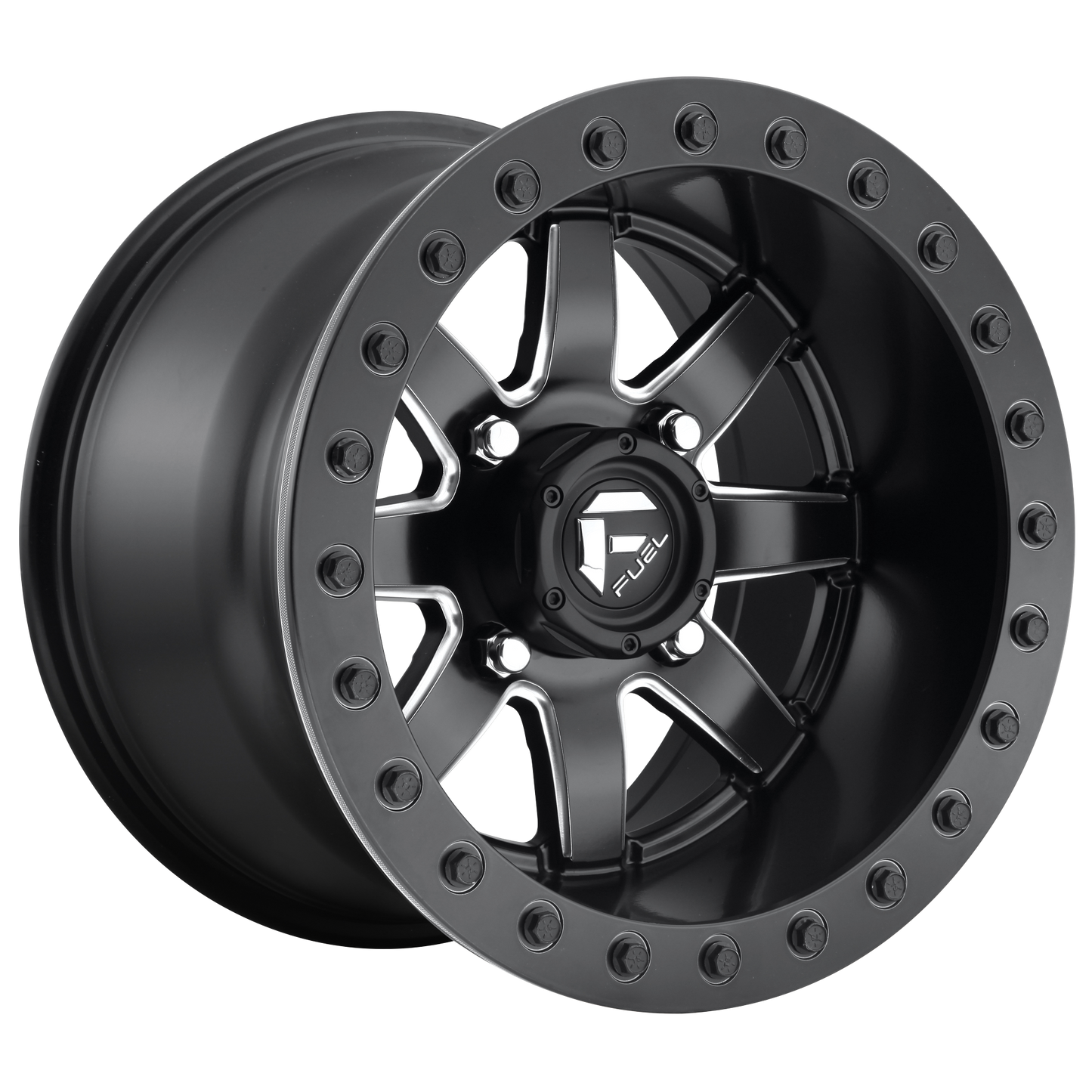 Fuel UTV D928 MAVERICK BL - OFF ROAD ONLY 15x8 0 4x156/4x156 MATTE BLACK