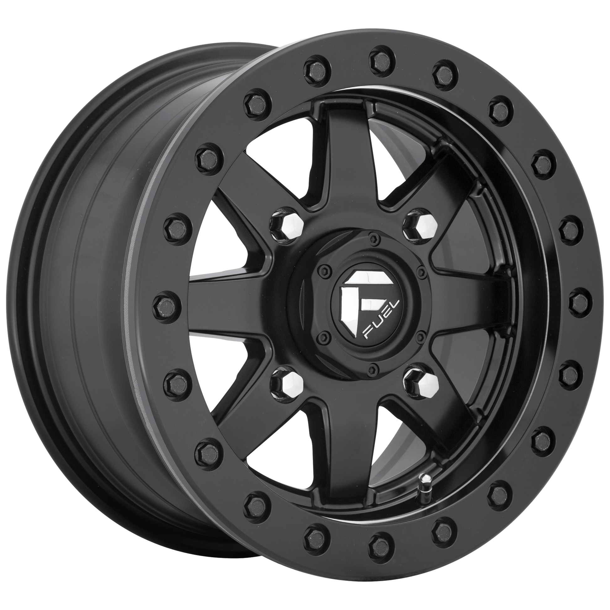 Fuel UTV D936 MAVERICK BL - OFF ROAD ONLY 15x7 38 4x156/4x156 MATTE BLACK