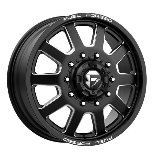 Fuel Mono DE09 FF09D 24X8.25 -200 8X200/8X200 Matte Black Milled