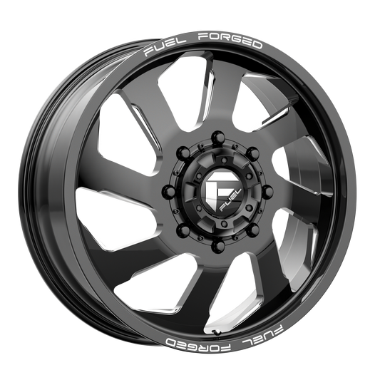 Fuel Mono DD39 FF39D 20X8.25 -202 8X200 GLOSS BLACK MILLED