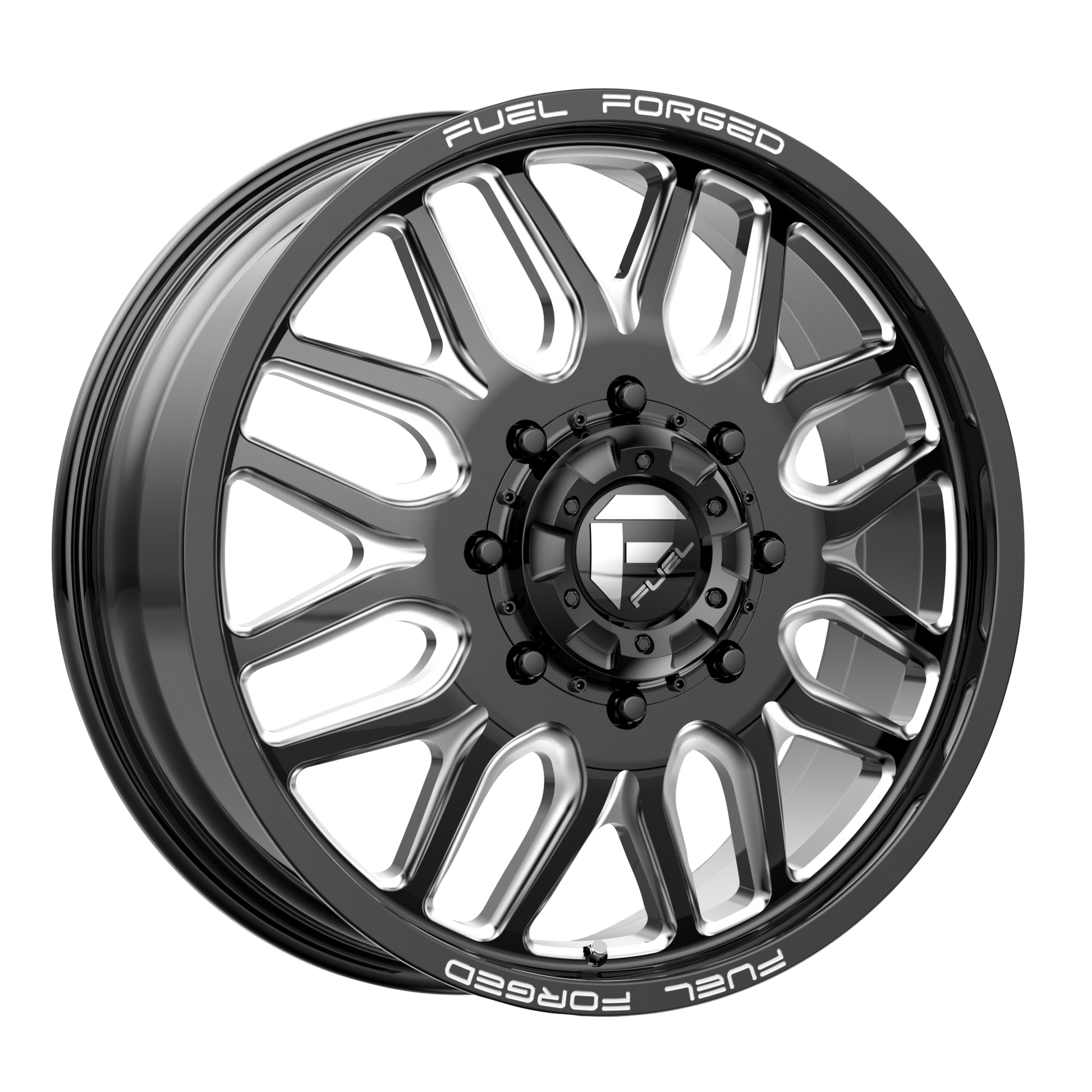 Fuel Mono DB66 FFC66 22X8.5 -202 10X225/10X225 Matte Black Milled