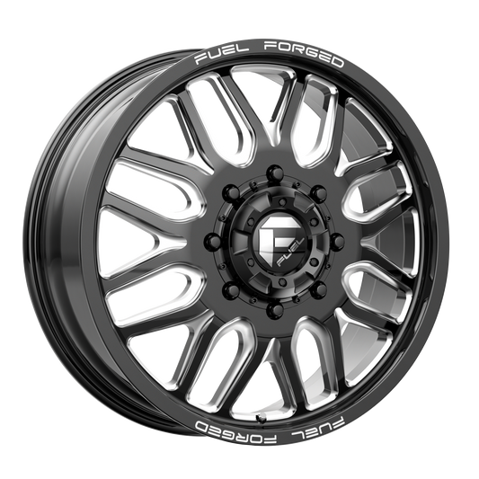 Fuel Mono DB66 FFC66 20X8.25 -202 10X225/10X225 Matte Black Milled