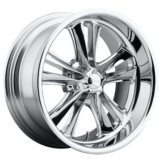 Foose 1PC F097 KNUCKLE 18x9.5 1 5x120.65/5x4.75 CHROME PLATED