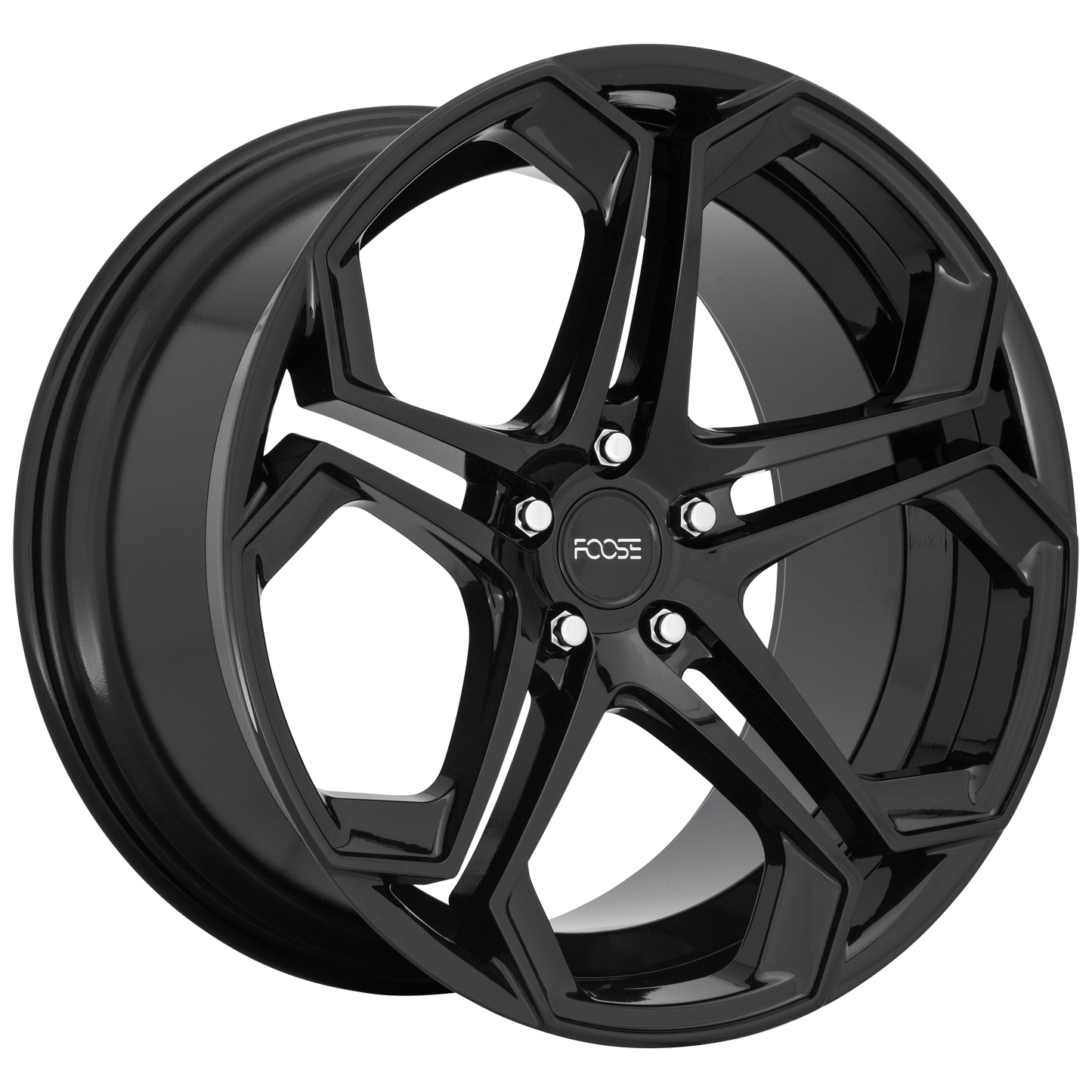 Foose 1PC F169 IMPALA 20x9 38 5x115/5x115 GLOSS BLACK