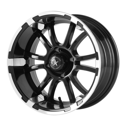 Fairway Alloys FA132 SIXER 12X6 -20 4X101.6/4X4.0 Machined Matte Black