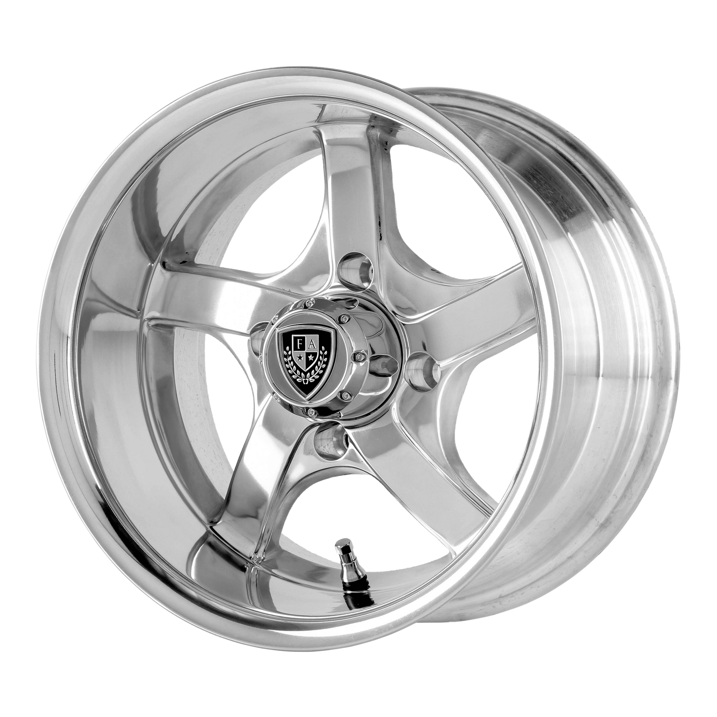 Fairway Alloys FA137 RALLYE 12X6 -20 4X101.6/4X4.0 Hand Polished