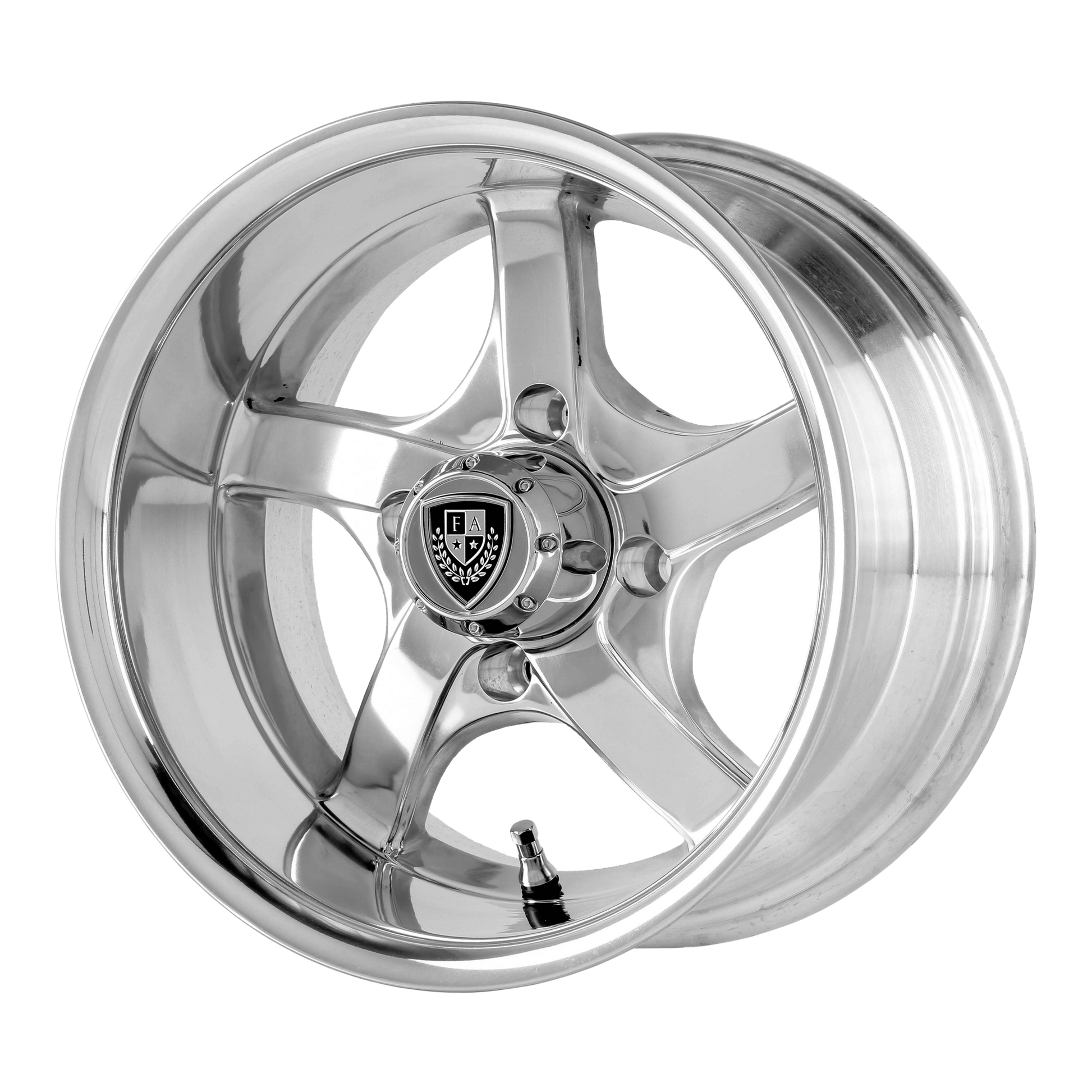 Fairway Alloys FA137 RALLYE 12X6 -20 4X101.6/4X4.0 Hand Polished