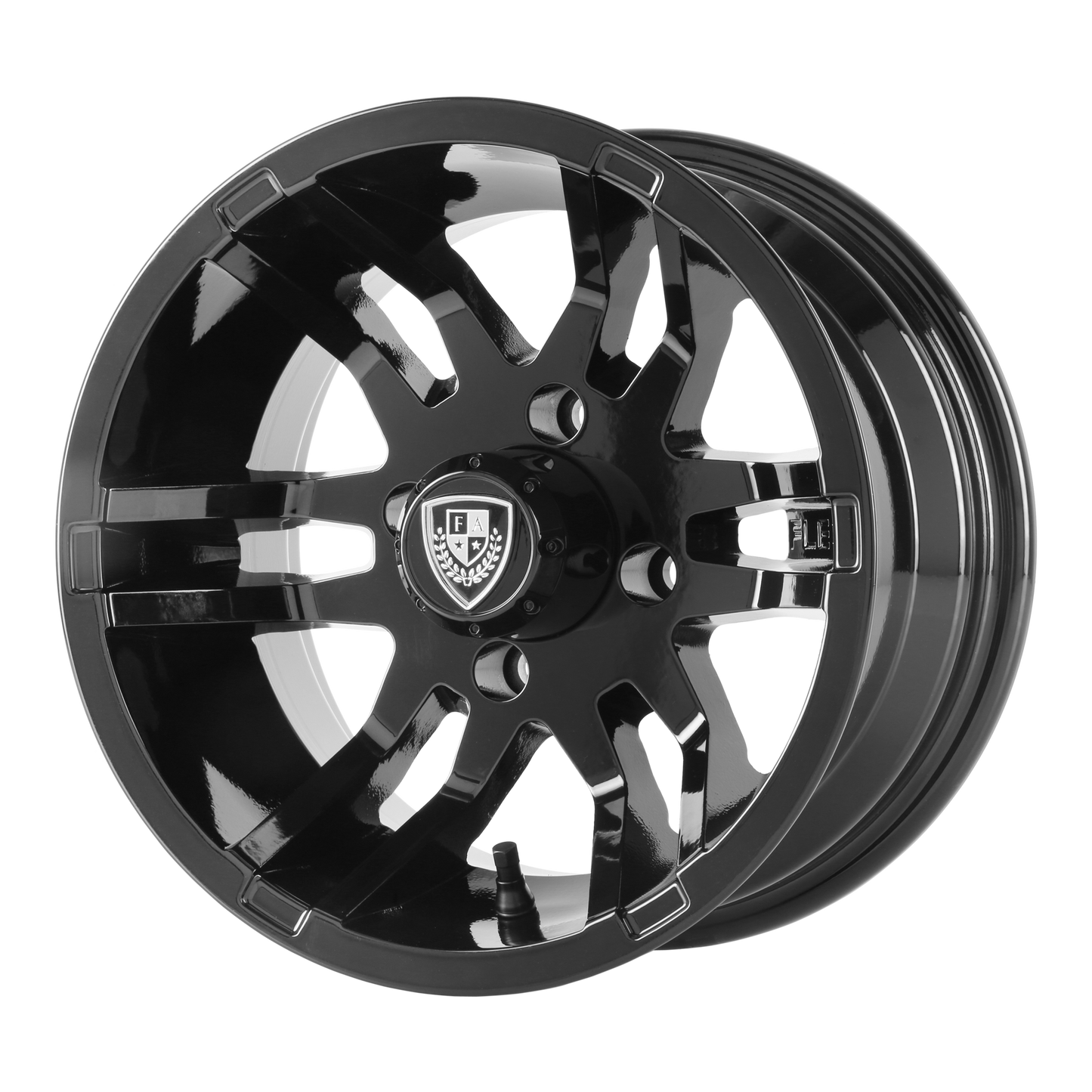 Fairway Alloys FA139 FLEX 12X6 -23 4X101.6/4X4.0 Gloss Black