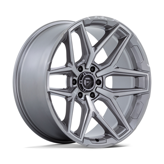 FUEL 1PC FLUX 20X10 -18 6X139.7 PLATINUM