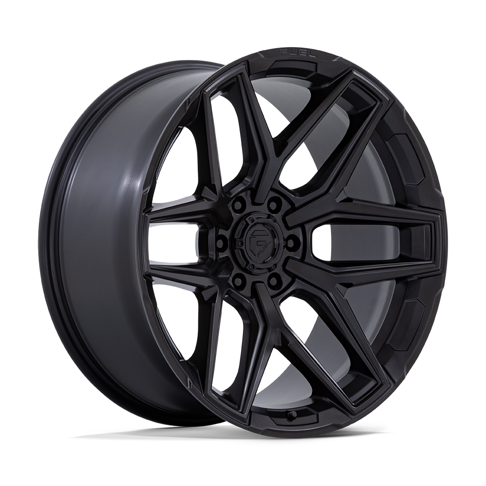 FUEL 1PC FLUX 18X9 1 6X135 BLACKOUT