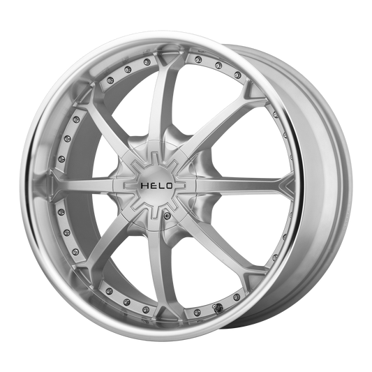 Helo HE871 20X8.5 15 BLANK/BLANK Silver W/ Mach Lip