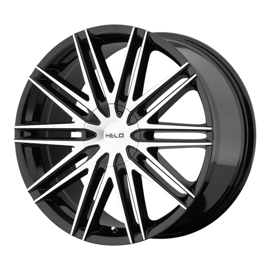 Helo HE880 16X7 42 5X110/5X114.3/5X110/4.5 Gloss Black Machined Face