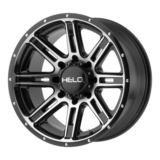Helo HE900 18X9 0 5X127/5X5.0 Gloss Black Machined