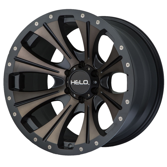 Helo HE901 20X12 -44 6X139.7/6X5.5 Satin Black Dark Tint