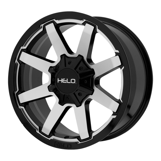 Helo HE909 18X9 0 8X180/8X7.1 Gloss Black Machined