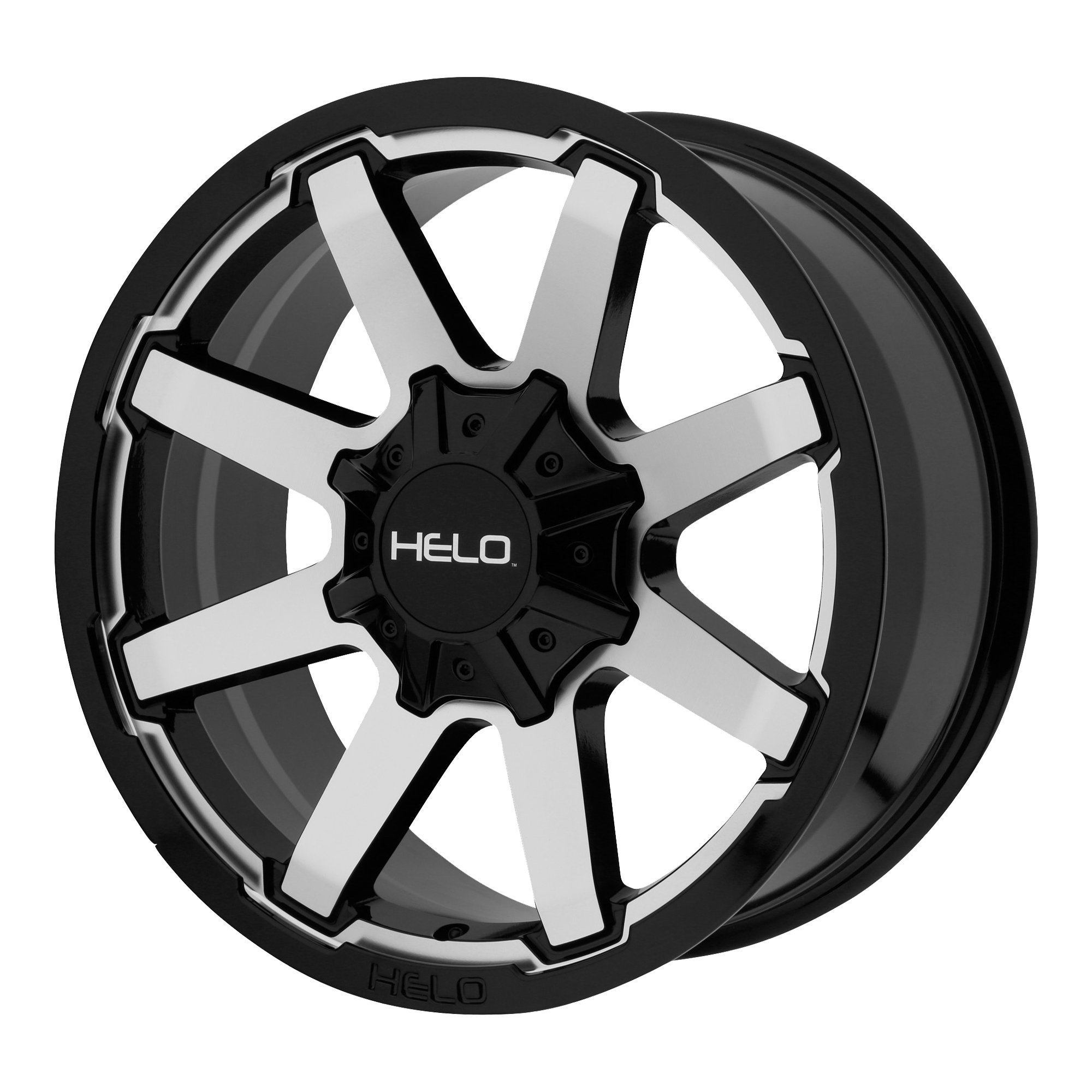 Helo HE909 17X9 -12 6X135/6X5.3/6X139.7/6X5.5 Gloss Black Machined