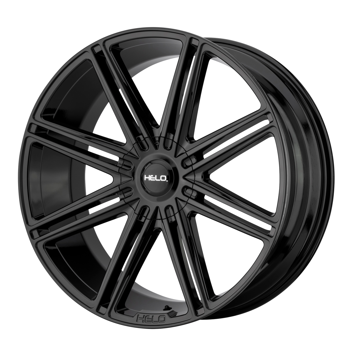 Helo HE913 24X10 15 BLANK/BLANK Gloss Black