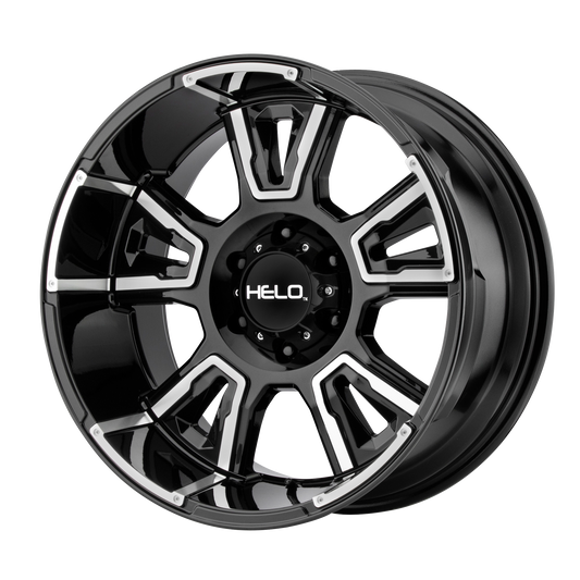 Helo HE914 20X9 0 5X139.7/5X5.5 Gloss Black Machined
