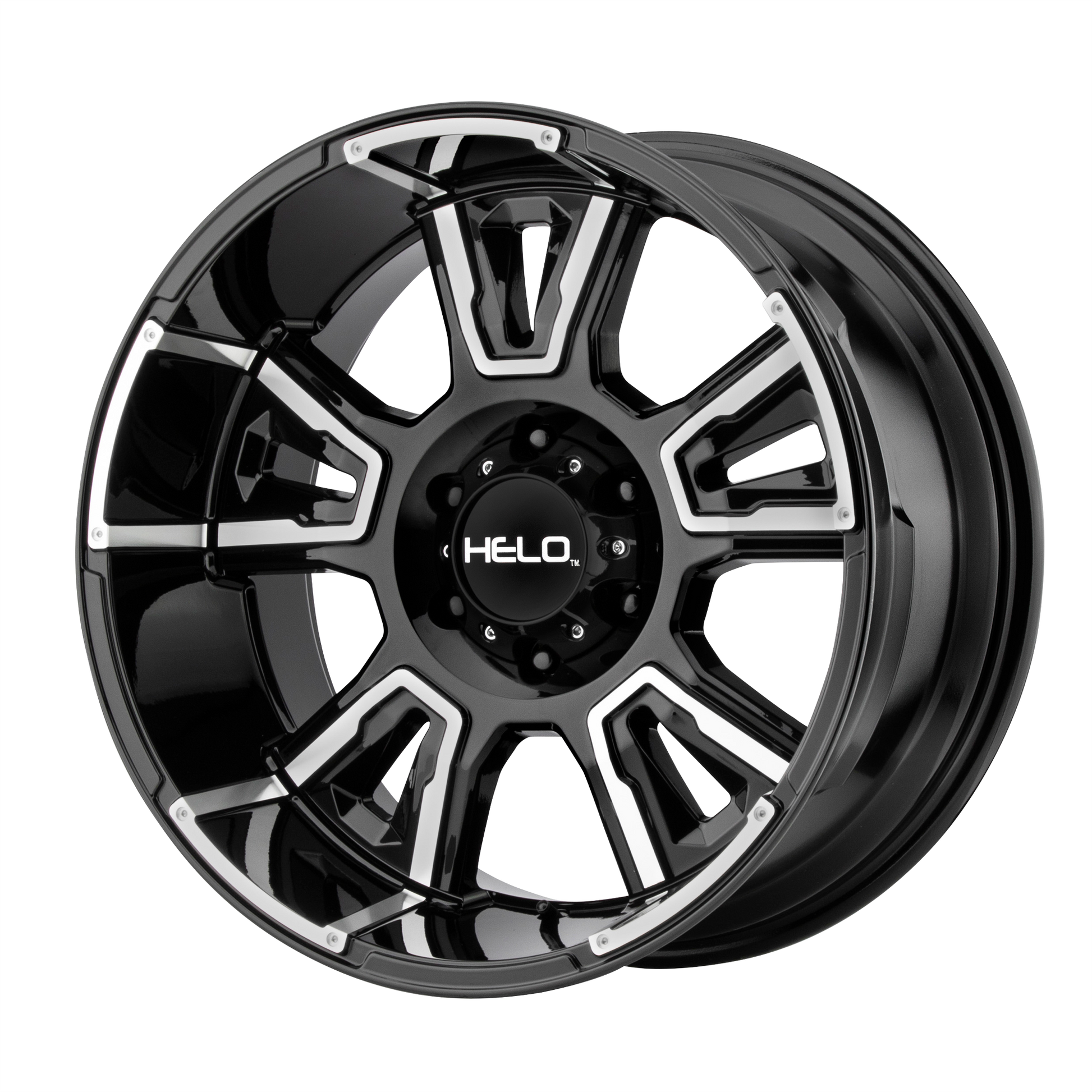 Helo HE914 18X10 -18 6X139.7/6X5.5 Gloss Black Machined