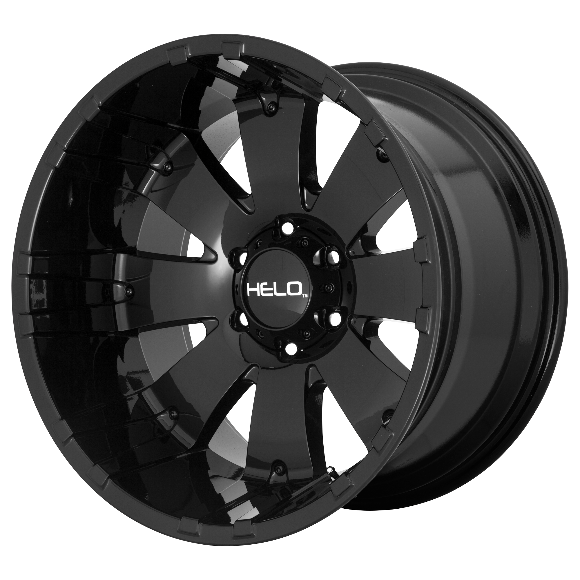 Helo HE917 20X12 -44 6X139.7/6X5.5 Gloss Black