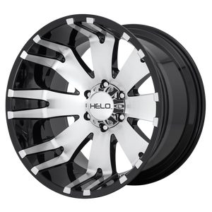 Helo HE917 20X10 -18 8X170/8X6.7 Gloss Black Machined