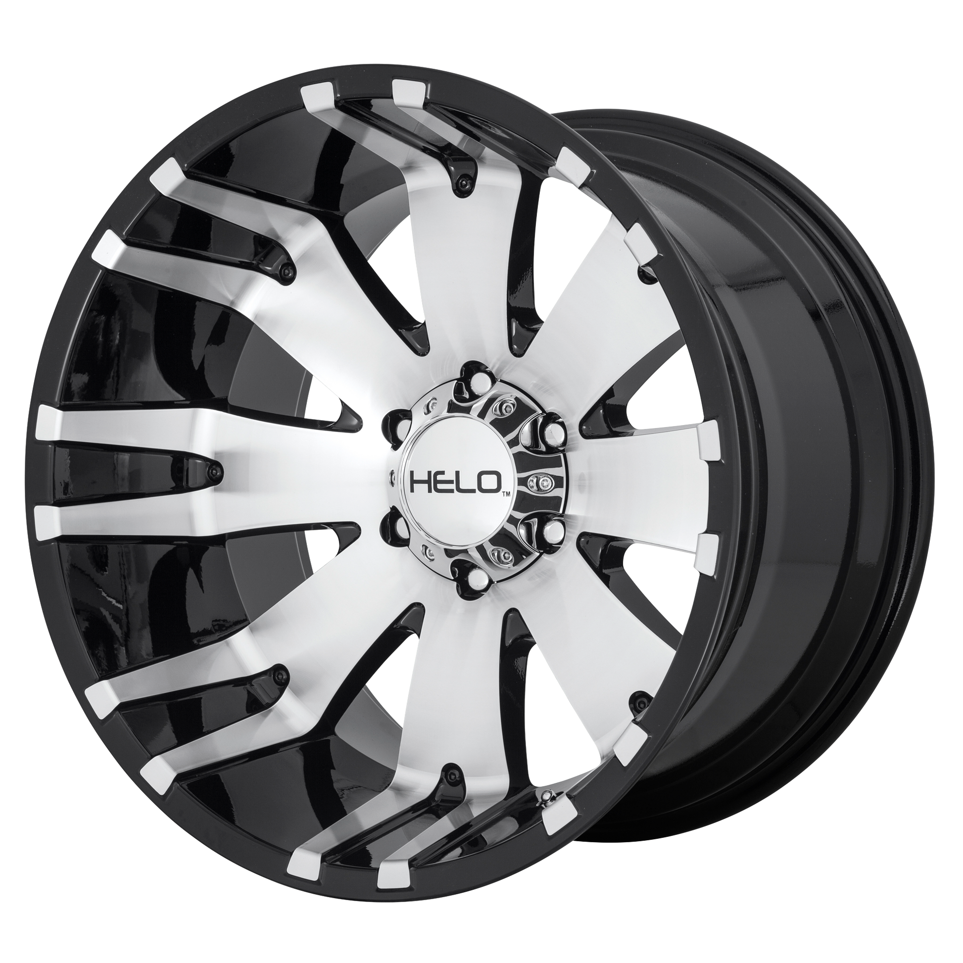 Helo HE917 20X9 0 6X139.7/6X5.5 Gloss Black Machined