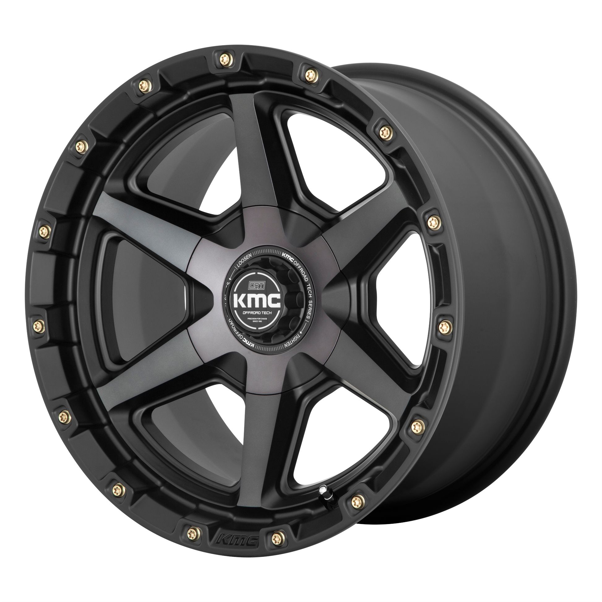 KMC KM101 TEMPO 20X9 0 5X127/5X139.7/5X5.0/5.5 Satin Black With Gray Tint