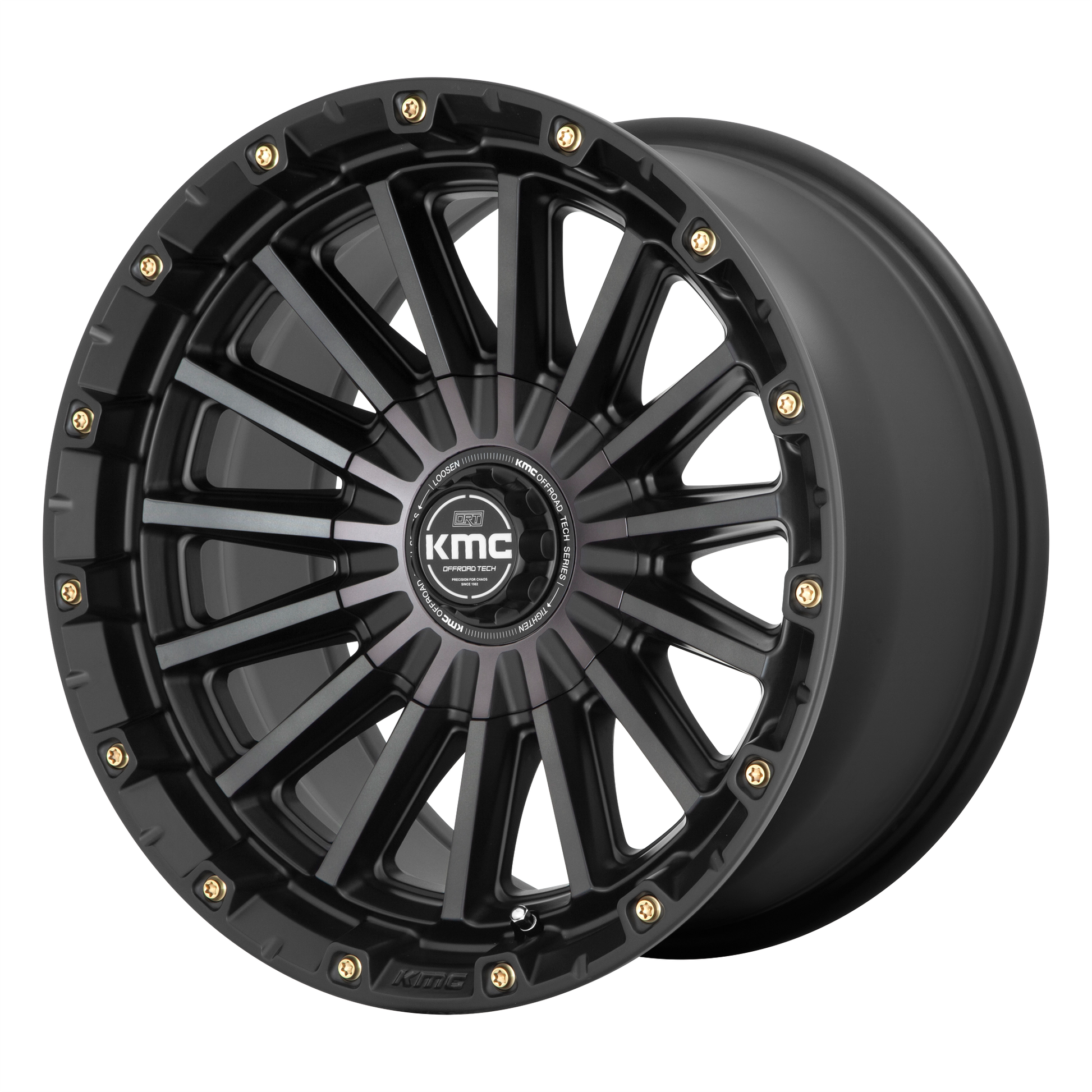 KMC KM102 SIGNAL 20X9 0 5X127/5X139.7/5X5.0/5.5 Satin Black With Gray Tint