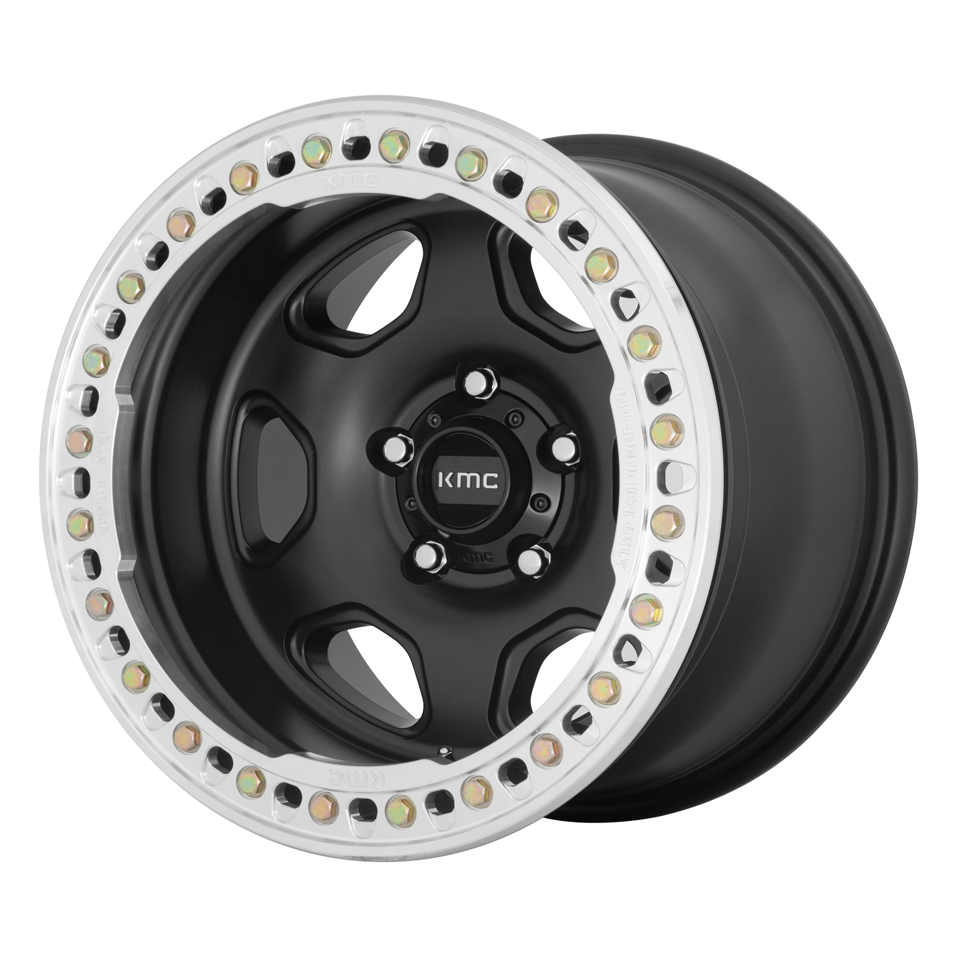 KMC KM233 HEx 20x10 -48 6x139.7/6x5.5 Satin Black