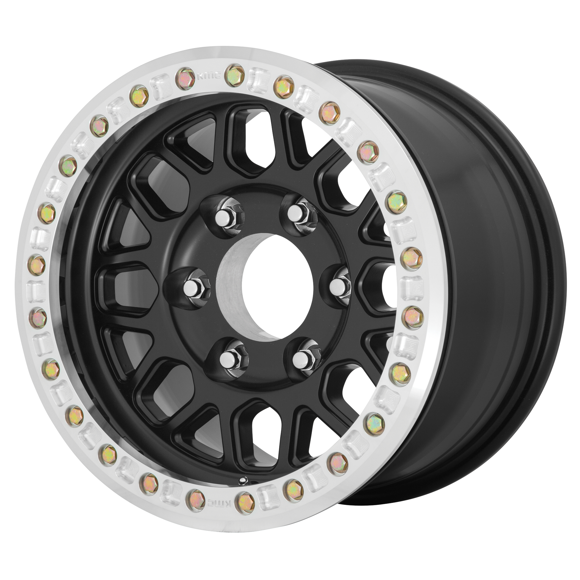 KMC KM234 GRENADE DESERT 17x8.5 0 8x165.1/8x6.5 Satin Black