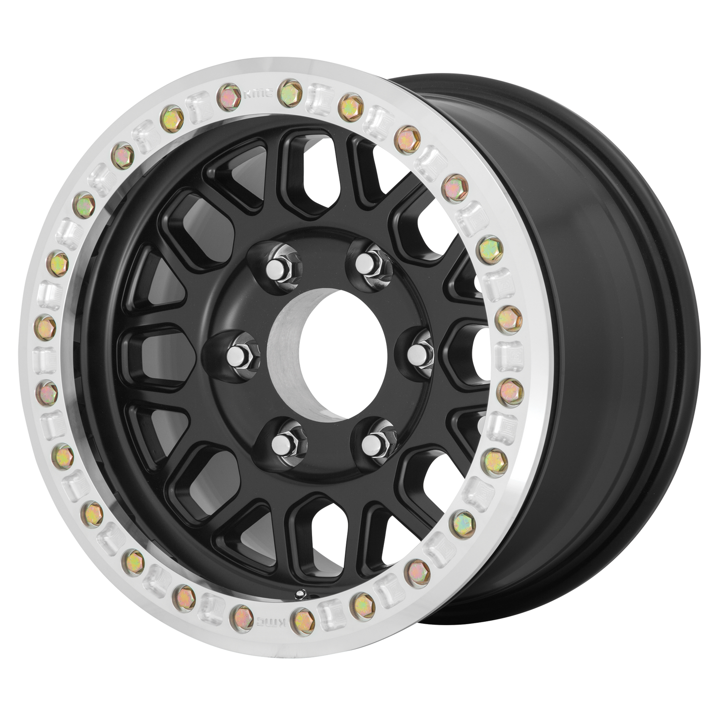 KMC KM234 GRENADE DESERT 17x8.5 0 6x135/6X5.3 Satin Black