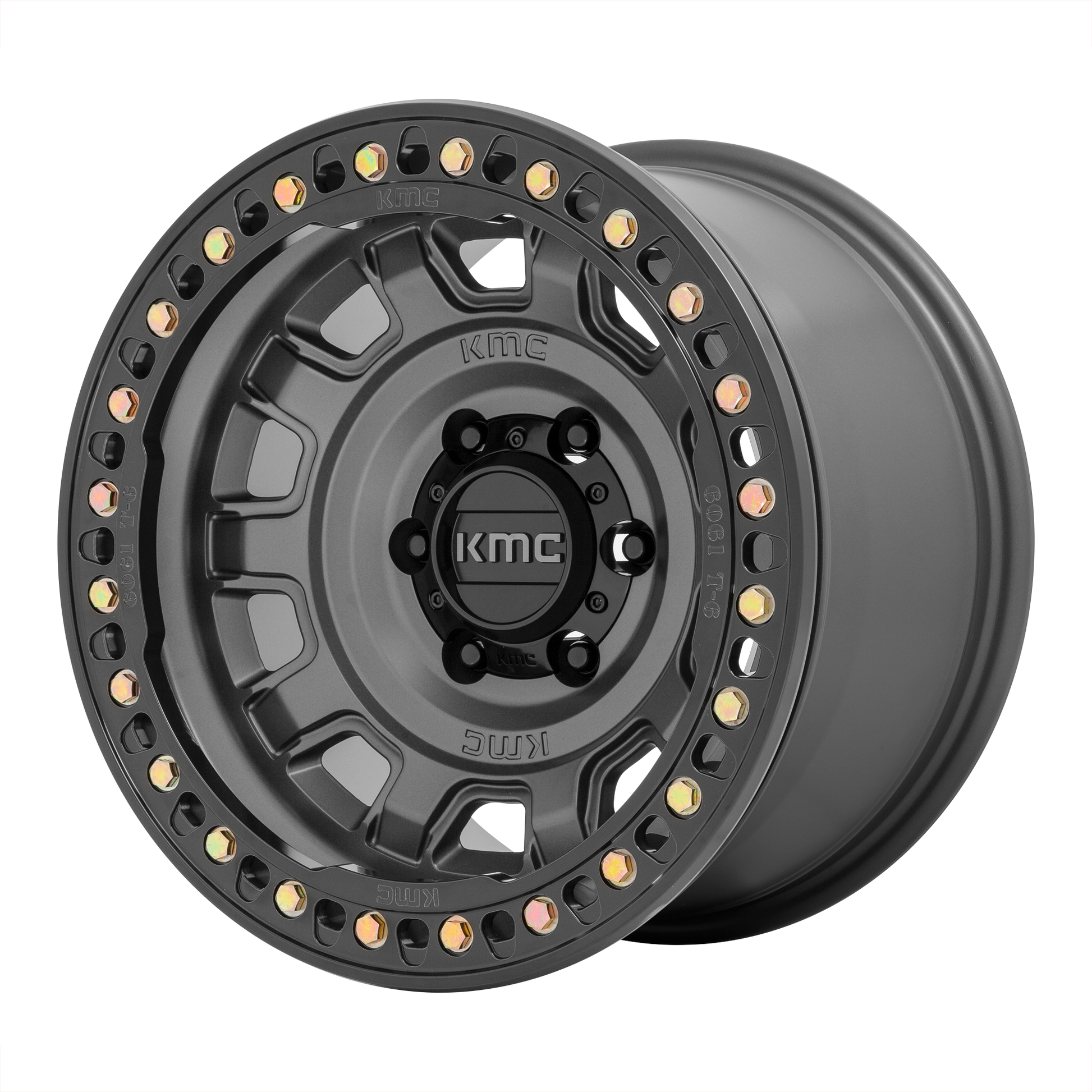 KMC KM236 TANK BEADLOCK 17X9 -15 6X139.7/6X5.5 Anthracite