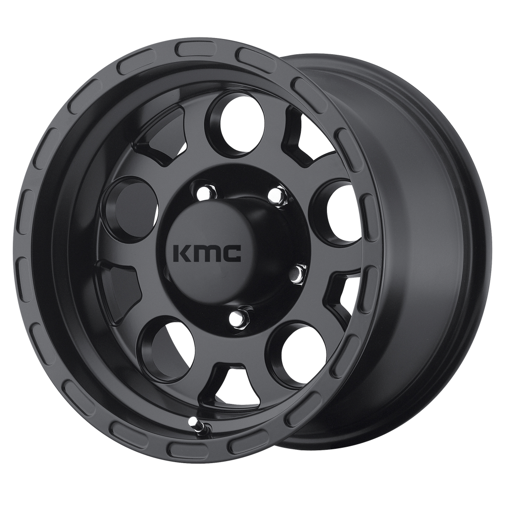 KMC KM522 ENDURO 17x9 -6 6x139.7/6x5.5 Matte Black