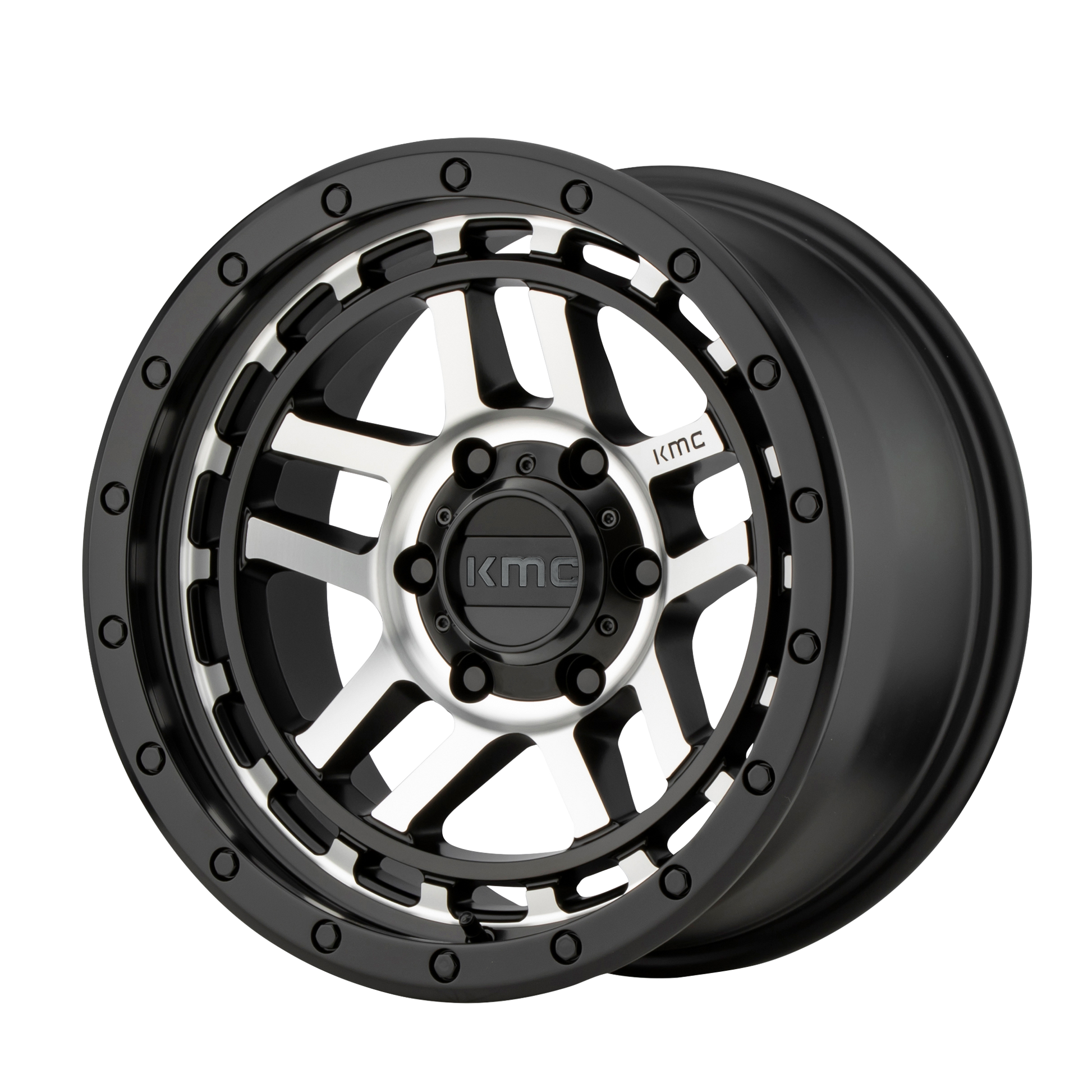 KMC KM540 RECON 18X8.5 0 5X127/5X5.0 Satin Black Machined