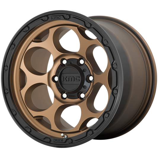 KMC KM541 DIRTY HARRY 18X8.5 18 6X139.7/6X5.5 Matte Bronze With Black Lip