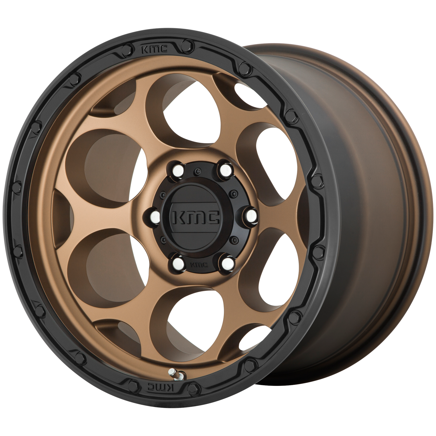 KMC KM541 DIRTY HARRY 17X9 -12 6X139.7/6X5.5 Matte Bronze With Black Lip
