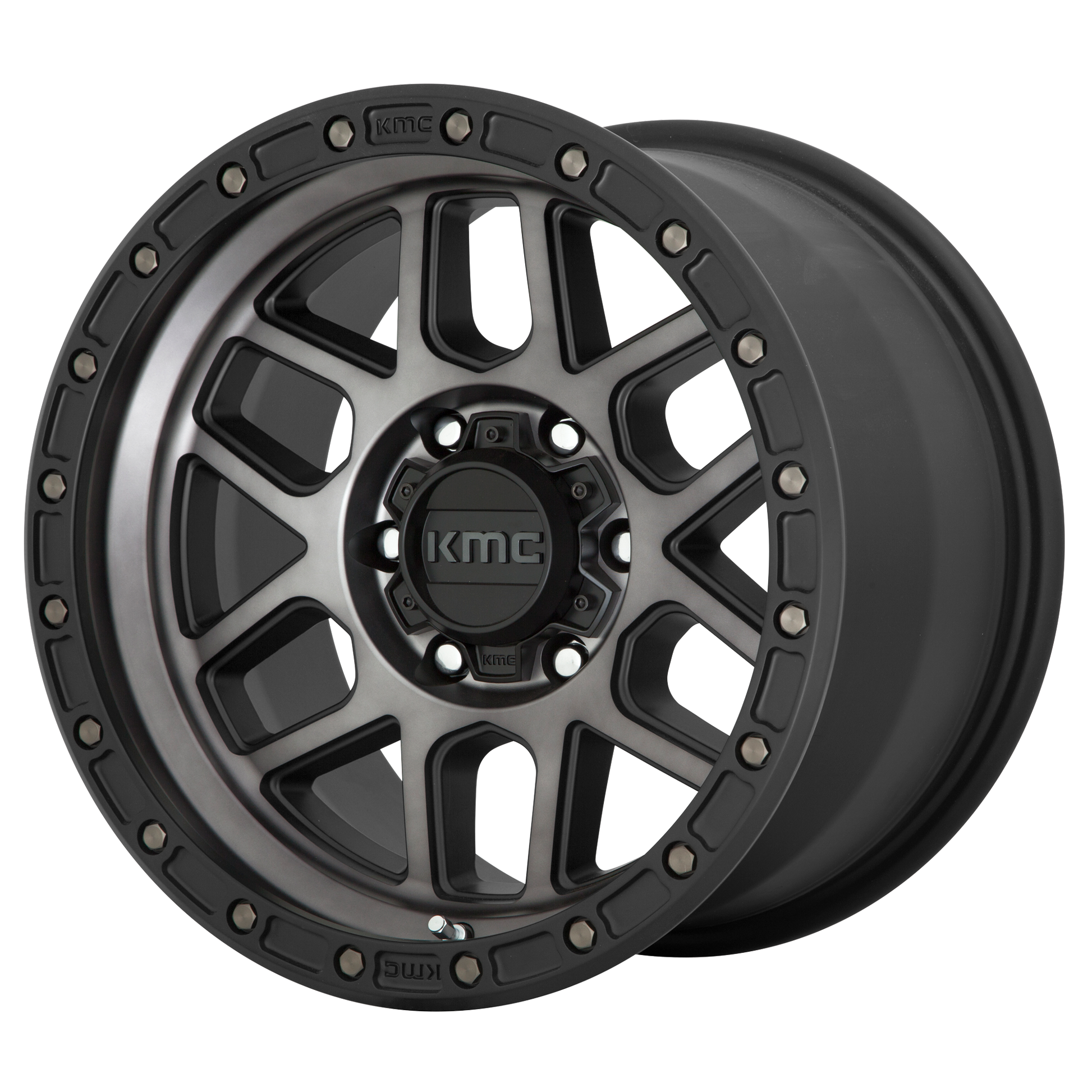 KMC KM544 MESA 18X9 18 8X180/8X7.1 Satin Black With Gray Tint