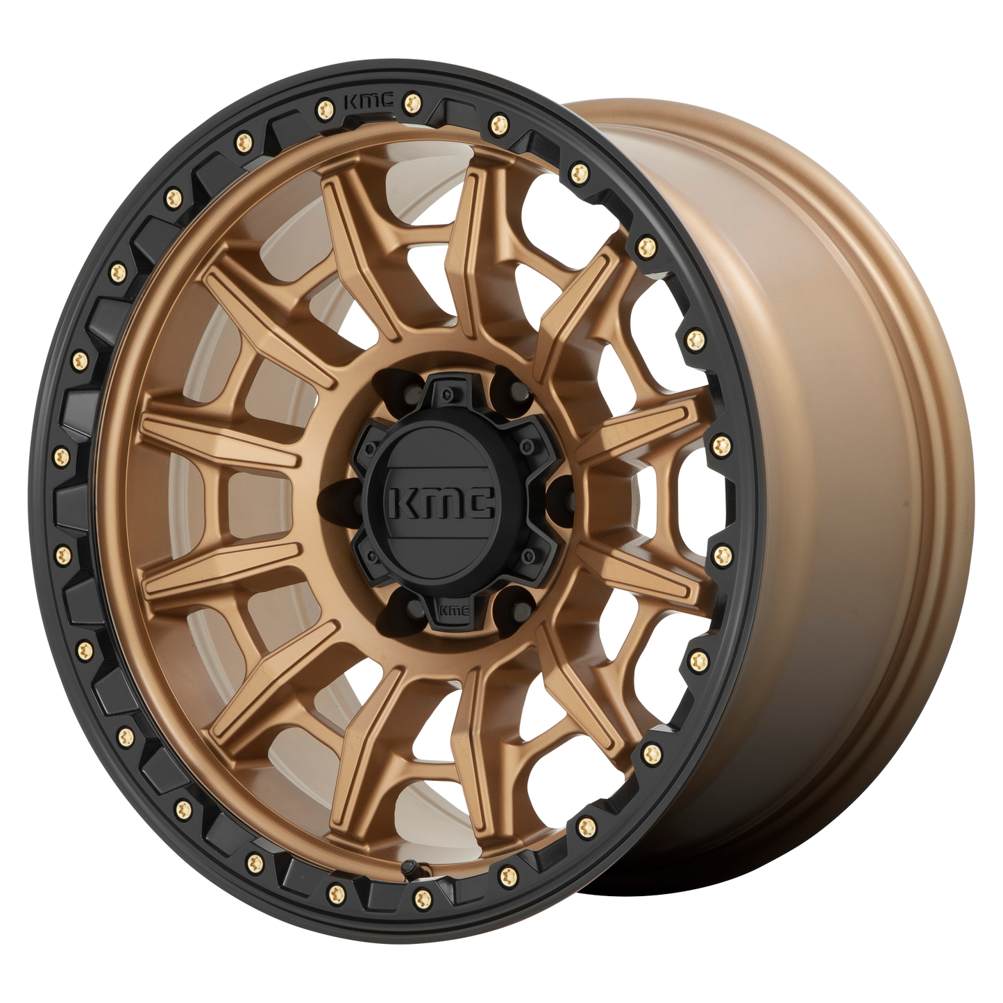 KMC KM547 CARNAGE 16X8 0 6X139.7/6X5.5 Matte Bronze With Black Lip