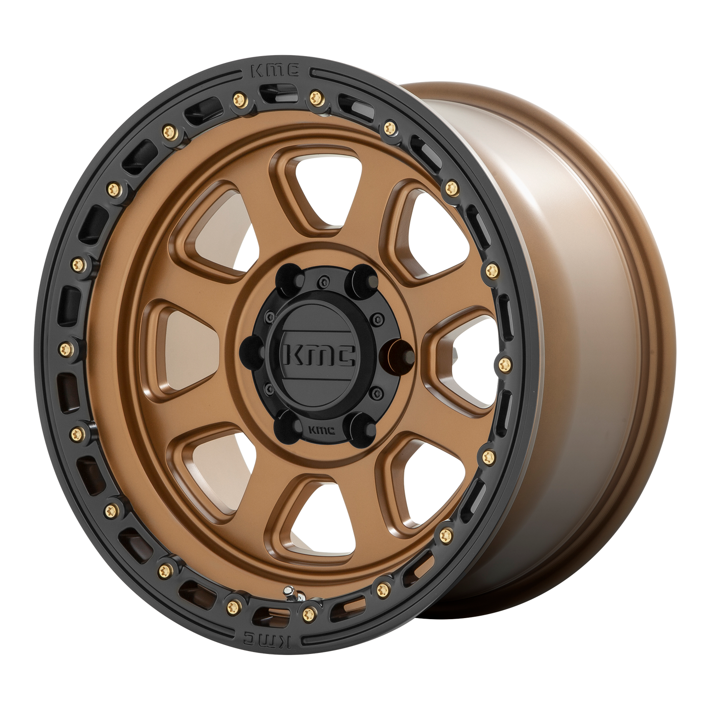 KMC KM548 CHASE 20X9 0 6X139.7/6X5.5 Matte Bronze With Black Lip