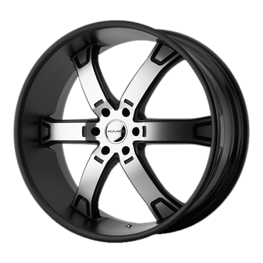 KMC KM671 BRODIE 20X9 30 6X135/6X5.3 Matte Black Machined