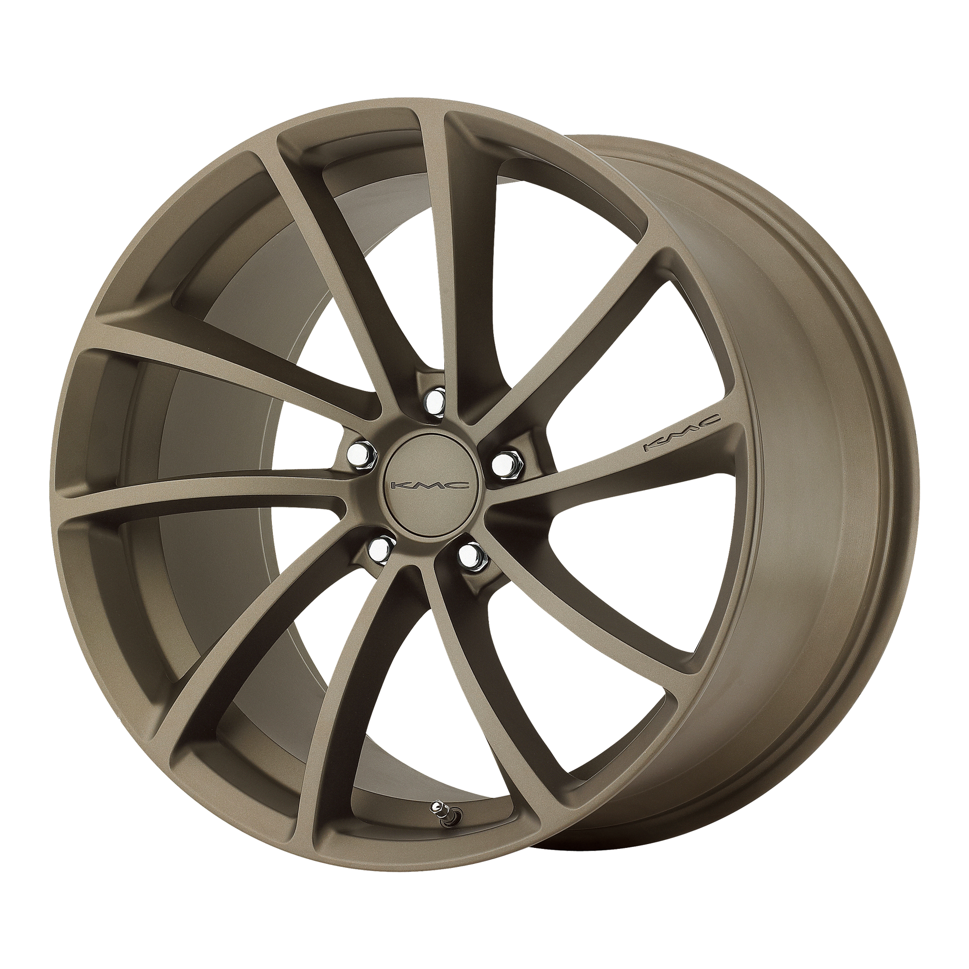 KMC KM691 SPIN 18X8 35 5X120/5X4.72 Matte Bronze