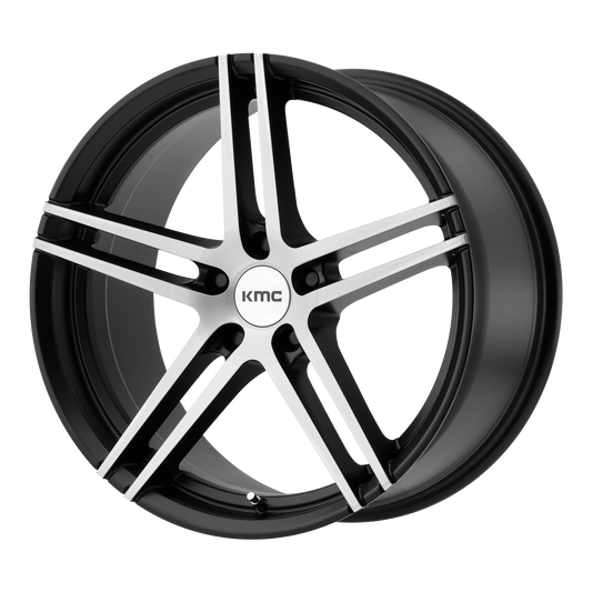 KMC KM703 MONOPHONIC 18X9.5 45 5X112/5X112 Satin Black Brushed