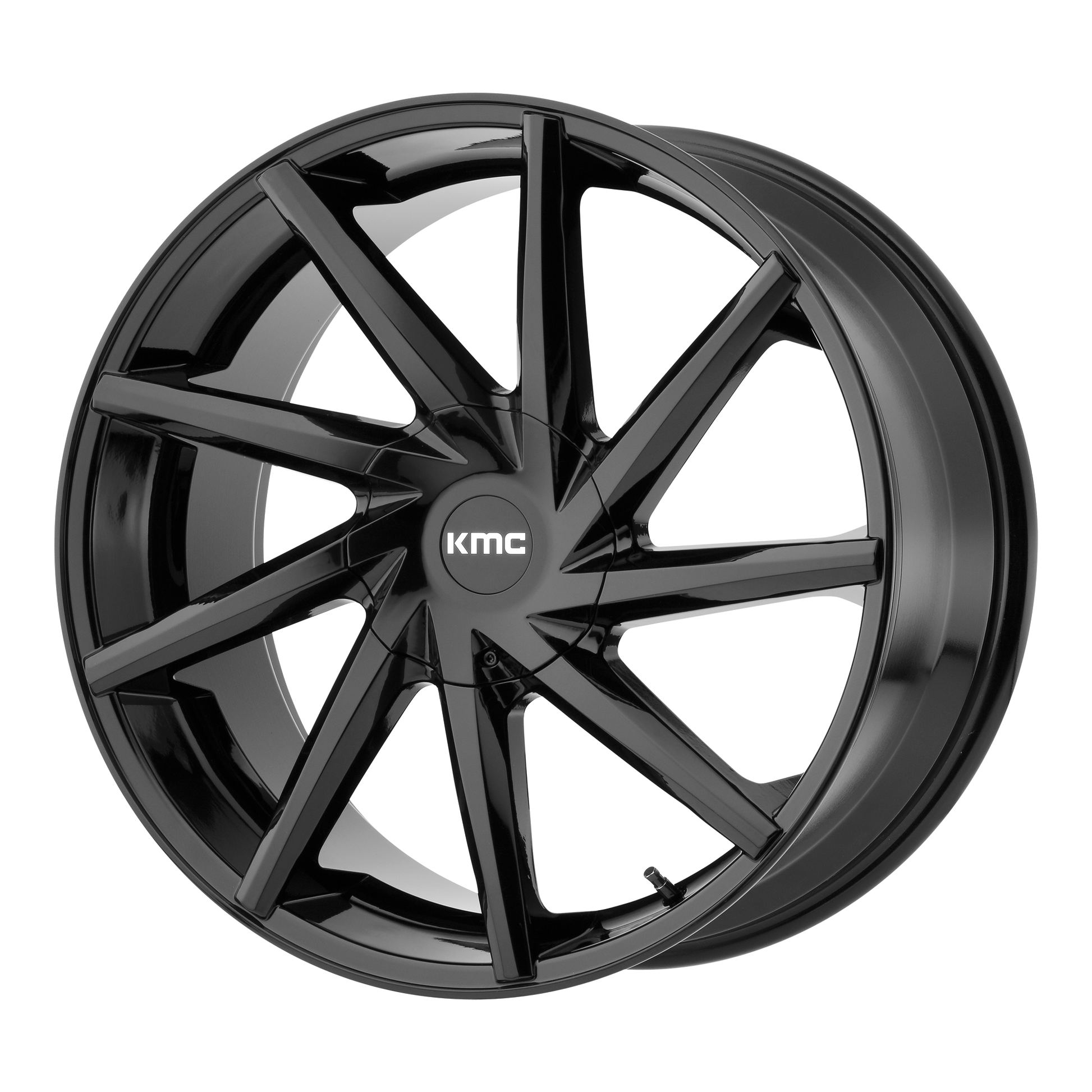 KMC KM705 BURST 22X9 30 6X135/6X5.3/6X139.7/6X5.5 Gloss Black