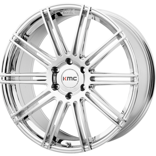 KMC KM707 CHANNEL 20X9 30 5X120/5X4.72 Chrome