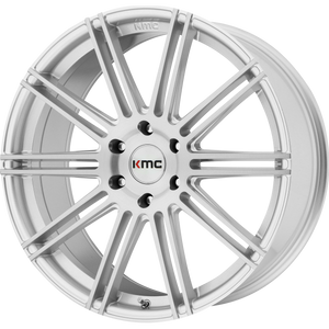 KMC KM707 CHANNEL 24X9.5 30 6X135/6X5.3 Brushed Silver