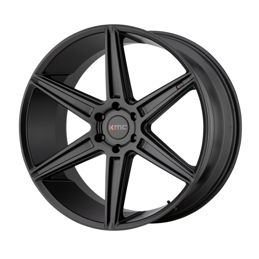 KMC KM712 PRISM TRUCK 22X9.5 30 6X135/6X5.3 Satin Black